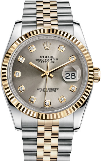 Rolex Datejust Men's Watch Model 116233-GREYDIAM