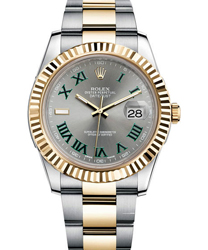 Rolex Datejust Men's Watch Model 116333-SILGRN