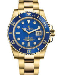 Rolex Submariner Men's Watch Model: 116618LB-BLUDIA