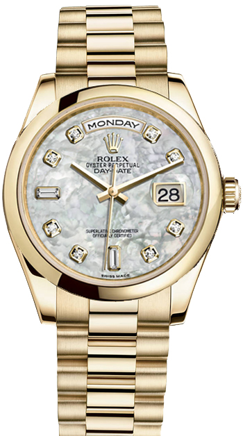 Rolex Day-Date Men's Watch Model 118208-0061