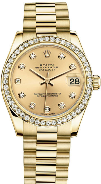 Rolex Datejust Ladies Watch Model 178288-0007