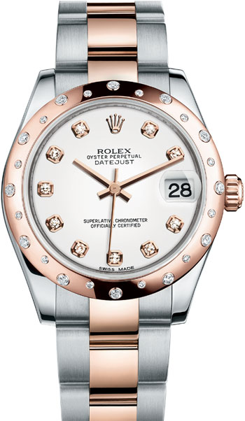 Rolex Datejust Ladies Watch Model 178341-WHITEDIA