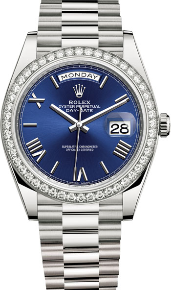 Rolex Day-Date President Men's Watch Model 228349RBR