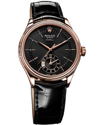 Rolex Cellini Dual Time Men's Watch Model: 50525-BL-BS