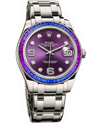Rolex Pearlmaster Ladies Watch Model: 86349SAFUBL
