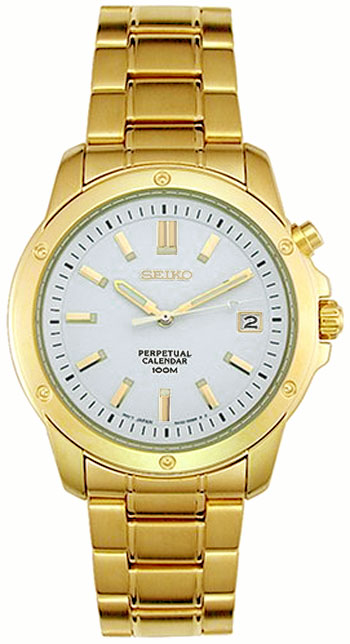 Seiko Perpetual Calendar Men's Watch Model SNQ012