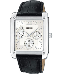 Seiko Retrograde Day-Date Men's Watch Model SNT007