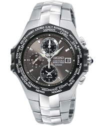 Seiko Coutura World Timer Alarm Men's Watch Model SPL001
