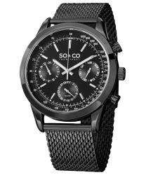 SO & CO Monticello Men's Watch Model: 625006BLACK