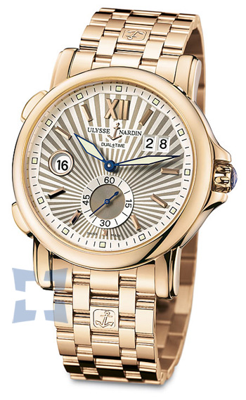 Ulysse Nardin Dual Time Men's Watch Model 246-55-8-30