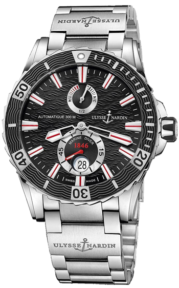 Ulysse Nardin Marine Diver Men's Watch Model 263-10-7M-92