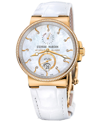 Ulysse Nardin Marine Chronometer Ladies Watch Model 266-66B-991