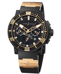 Ulysse Nardin Black Sea Men's Watch Model 353-90-3