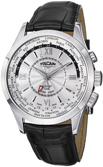 Vulcain Aviator Men's Watch Model 100108.141LFBK
