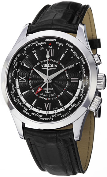 Vulcain Aviator Men's Watch Model 100108.142LFBK