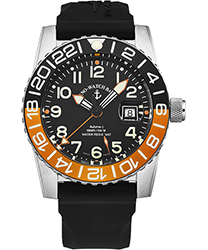 Zeno Airplane Diver Men's Watch Model: 6349GMT-12-A15