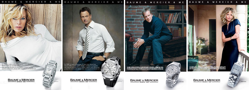 Baume & Mercier Advertiesments