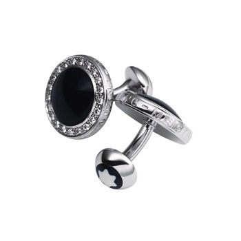  Montblanc Precious Collection Solitaire Cuff Links