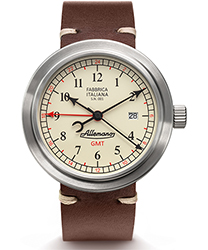 Allemano 1919  GMT Men's Watch Model: GMTA1919SPPW
