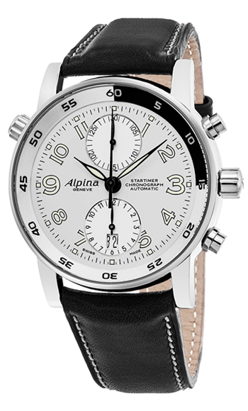 Alpina Startimer Chronograph Automatic Men's Watch Model AL-725LWW4R16BLK