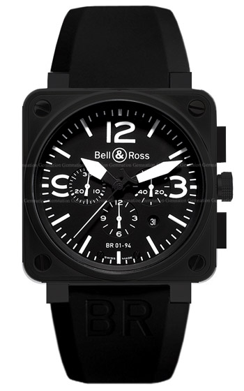 Bell & Ross Aviation Men's Watch Model BR01-94-CARBON