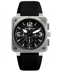 Bell & Ross Aviation Men's Watch Model BR01-94-STEEL