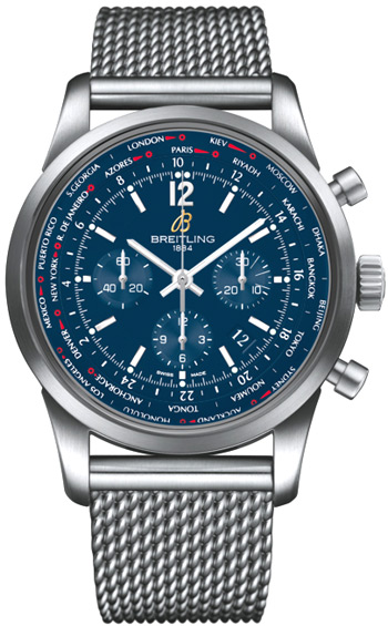 Breitling Transocean Men's Watch Model AB0510U9-C879-SS