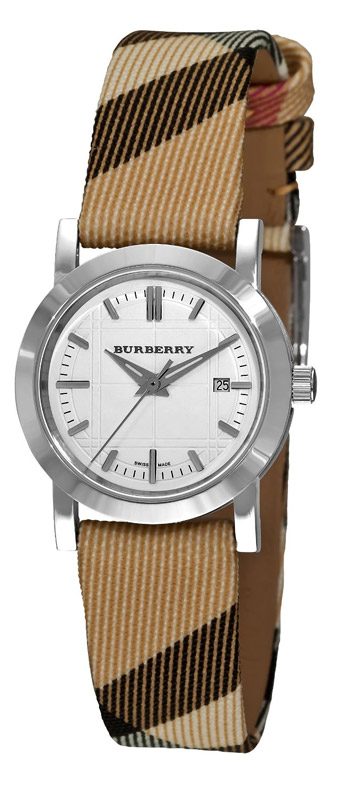 Burberry Round 3-Hand Date Ladies Watch Model BU1387