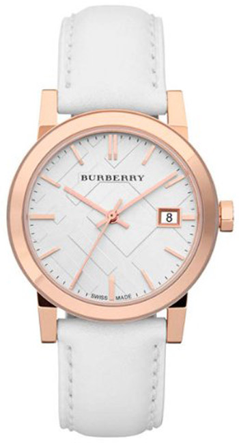 Burberry Check Dial Ladies Watch Model BU9108