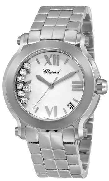 Chopard Happy Sport Round Ladies Watch Model 278477-3001