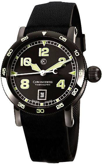 Chronoswiss Timemaster Automatic Men's Watch Model CH-2855ST-BK