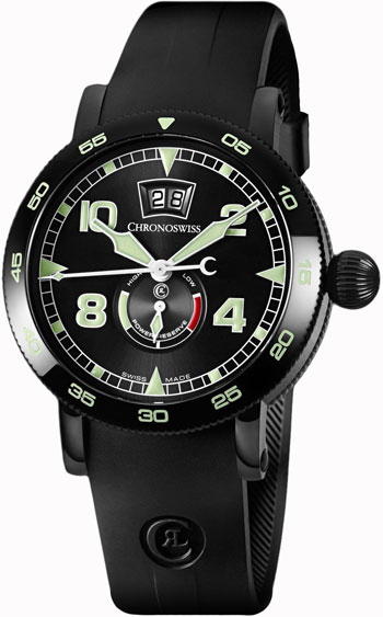 Chronoswiss Timemaster Big Date Power Reserve Men's Watch Model CH-3535ST
