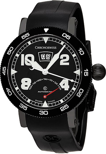 Chronoswiss Timemaster Men's Watch Model CH-8145-BK