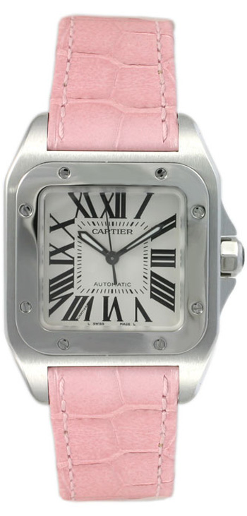 Cartier Santos 100 Ladies Watch Model: W20126X8