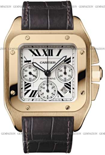 Cartier Santos Men's Watch Model W20131Y1