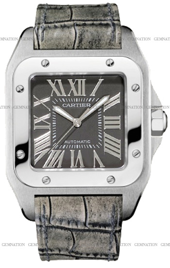 Cartier Santos 100 Ladies Watch Model W20134X8