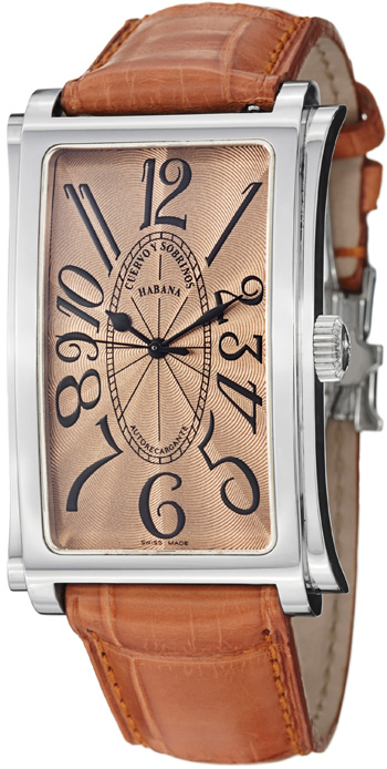 Cuervo Y Sobrinos Prominente Men's Watch Model 1011.1COG-LBR