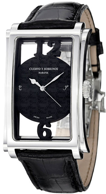 Cuervo Y Sobrinos Prominente Men's Watch Model 1011.1NAR-LBK