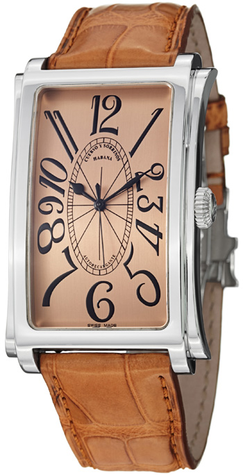 Cuervo Y Sobrinos Prominente Men's Watch Model 1011.1R-LBR