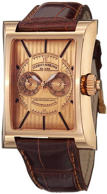Cuervo Y Sobrinos Esplendidos Men's Watch Model 2450.9GO-LBR