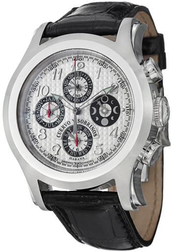 Cuervo Y Sobrinos Robusto  Men's Watch Model 2859.1A-LBK3