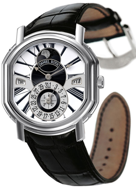Daniel Roth Perpetual Calendar Moonphase Men's Watch Model: 118.X.60. ...