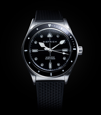Dietrich Skin Diver 2 Men's Watch Model SD-2-BLK Thumbnail 9