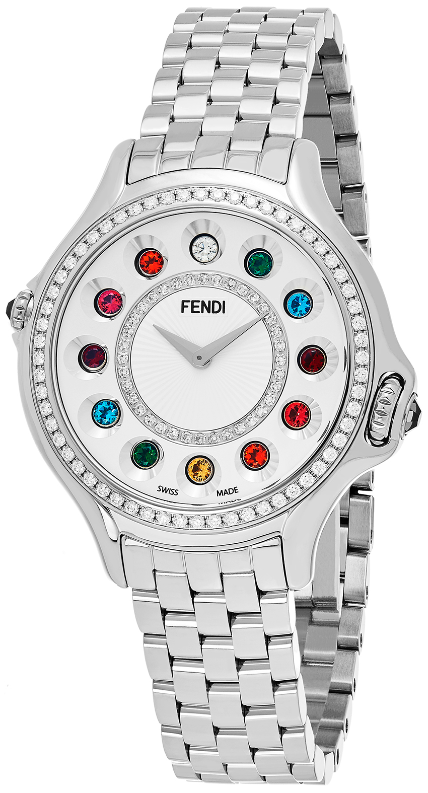 Fendi Crazy Carats Ladies Watch Model: F107024000B2T05