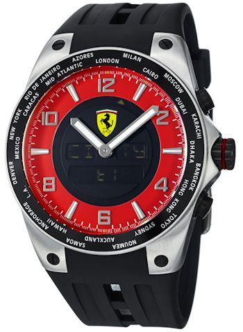 Ferrari World-Time Men's Watch Model FE05ACCRD