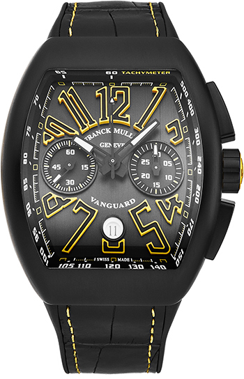 Franck Muller Vanguard Men's Watch Model 45CCBLKBLKYEL