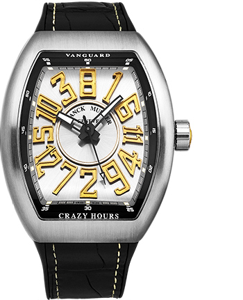 Franck Muller Vanguard Crazy Hours Men's Watch Model 45CHACBRYELSIL