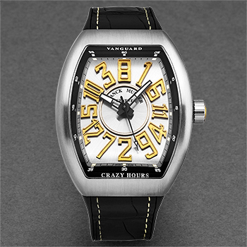 Franck Muller Vanguard Crazy Hours Men's Watch Model 45CHACBRYELSIL Thumbnail 2