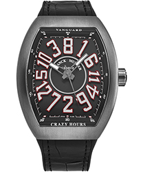 Franck Muller Vanguard Crazy Hours Men's Watch Model: 45CHTTAMERBLK