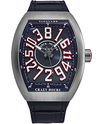 Franck Muller Vanguard Crazy Hours Men's Watch Model: 45CHTTAMERBLU
